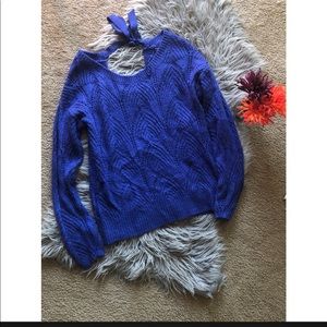 LC Lauren Conrad Blue Sweater